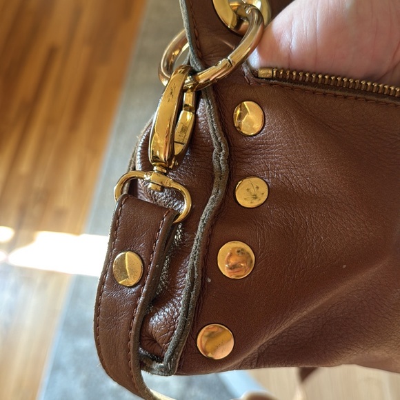 Hammitt Brown Leather Crossbody Bag - Picture 5 of 10